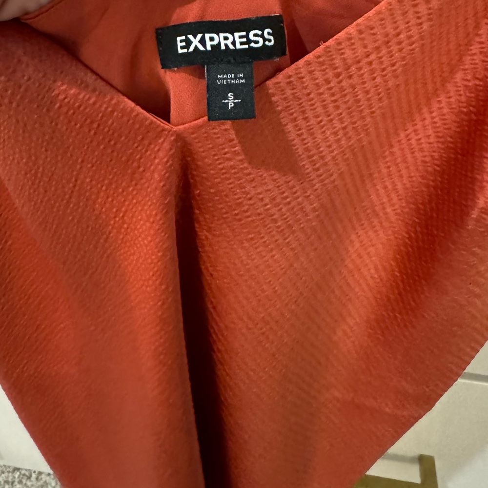 Express Rust Color Top, Size Small - image 2